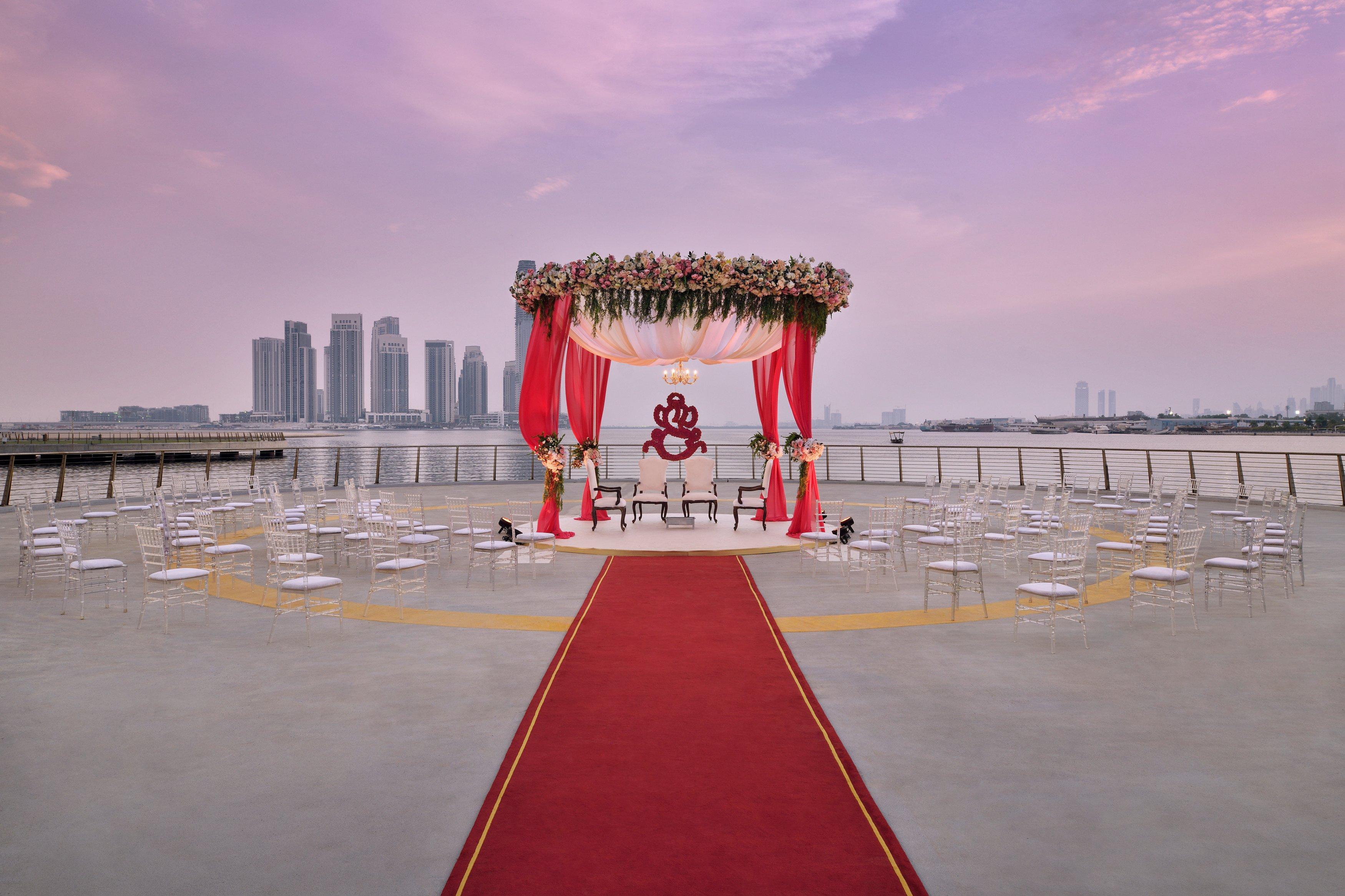 Crowne Plaza Dubai Festival City Eksteriør bilde Mandap at the Marina Bay Sands